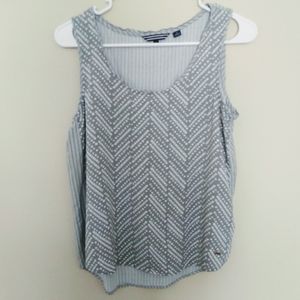 TOMMY HILFIGER Gray Blouse